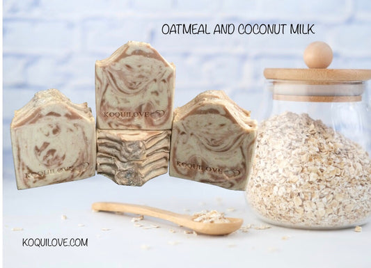 OATMEAL COCONUT MILK ARTISAN SOAP