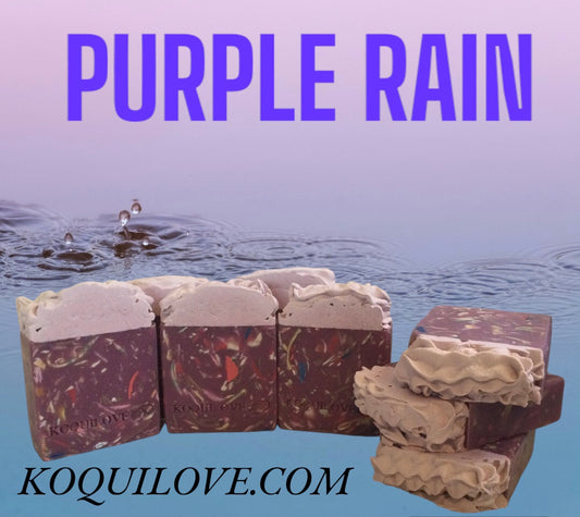 PURPLE RAIN ARTISAN SOAP